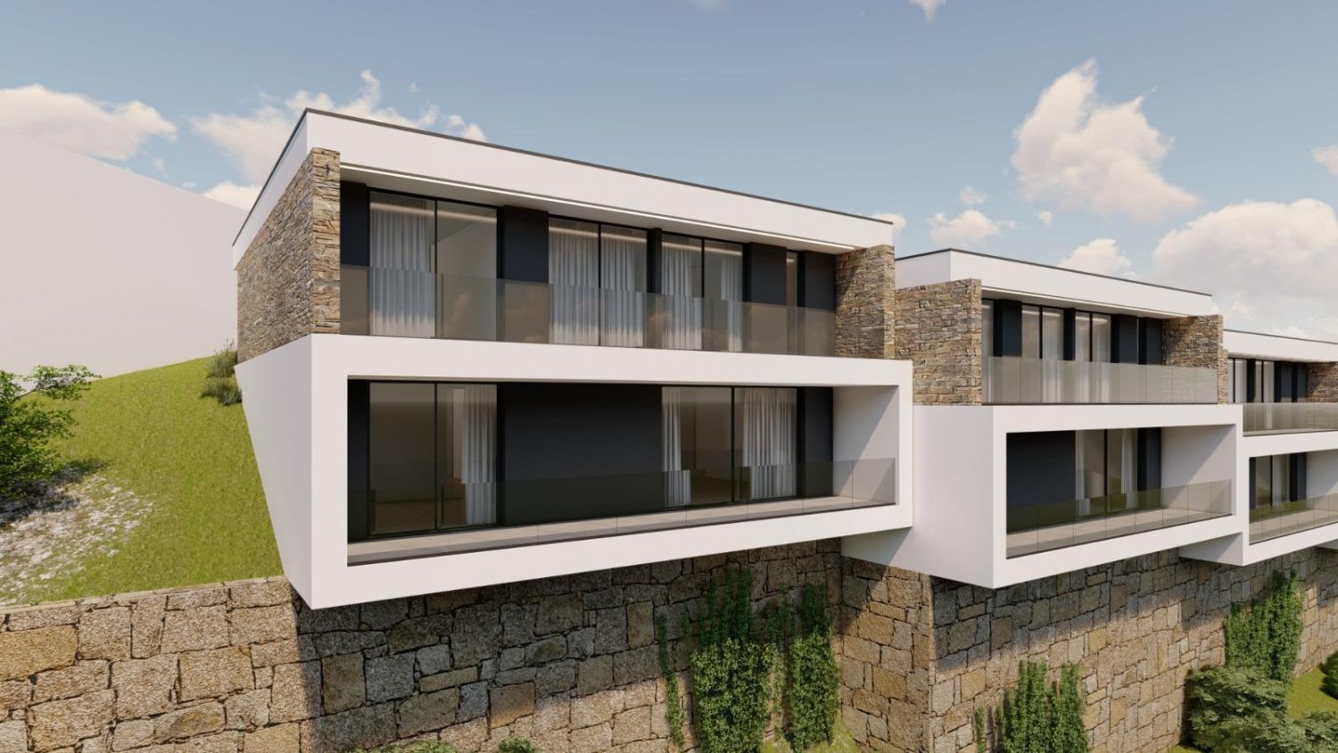 TERRENO PRONTO A CONSTRUIR | PROJETO E LICENÇA APROVADOS | 5 MORADIAS — foto 5