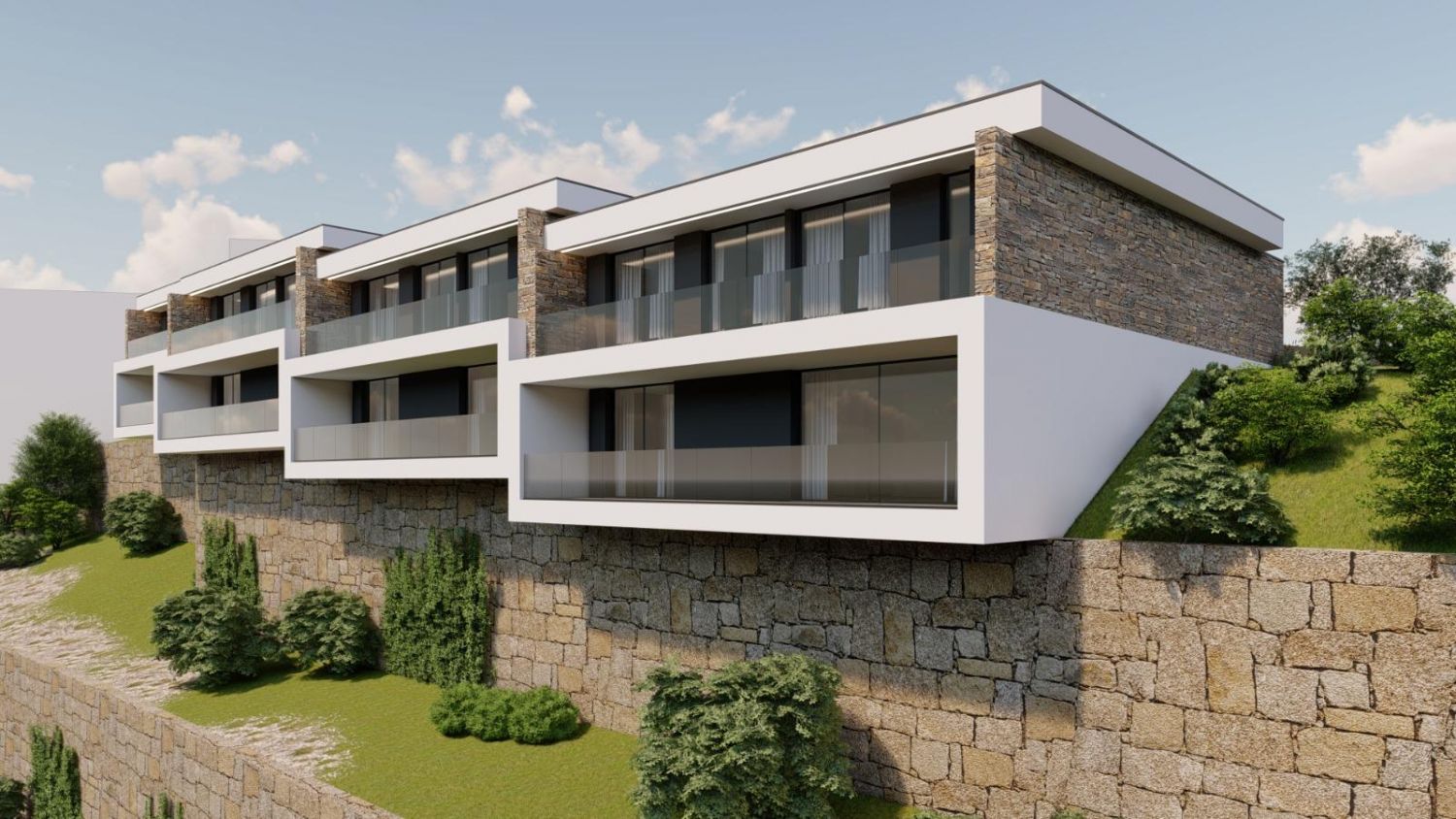 TERRENO PRONTO A CONSTRUIR | PROJETO E LICENÇA APROVADOS | 5 MORADIAS